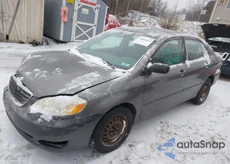 2006 Toyota Corolla Le из США, поврежденный, VIN 1NXBR32E36Z714369